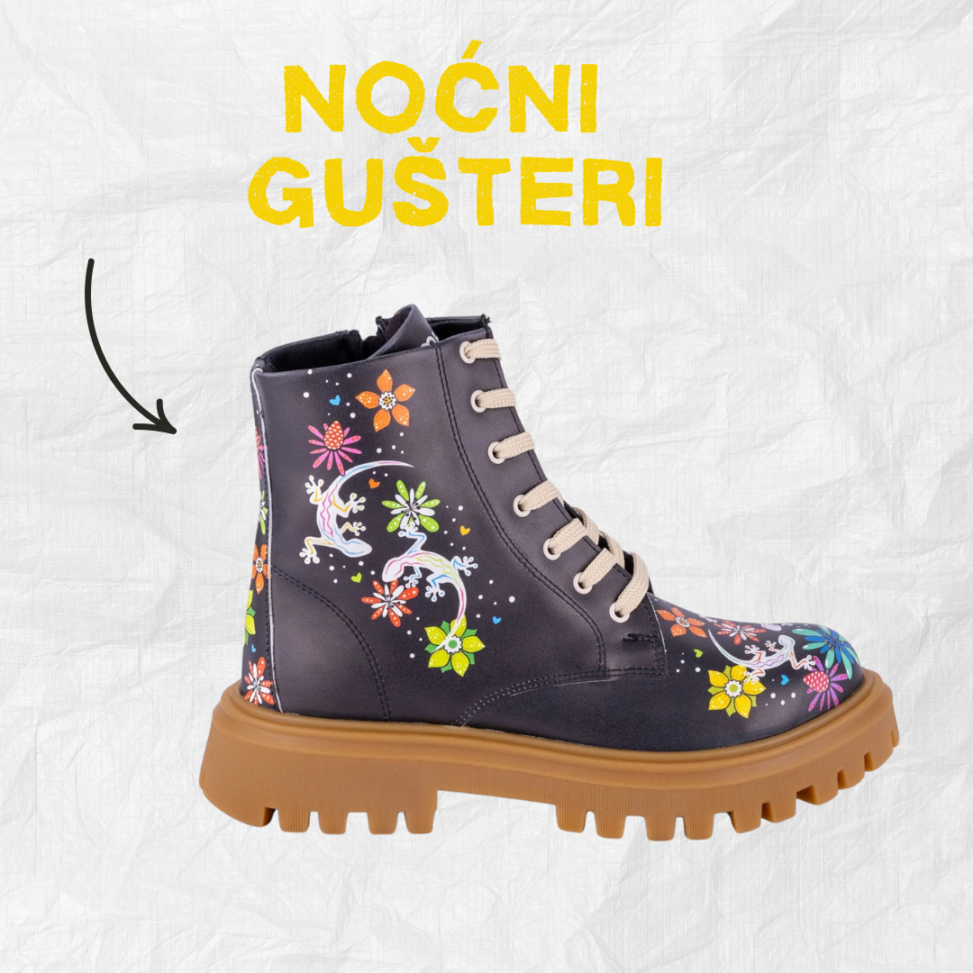 Noćni gušteri - ženske čizme