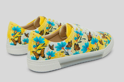 mumka-Calzado-mujer-Zapatillas Flores en Amarillo